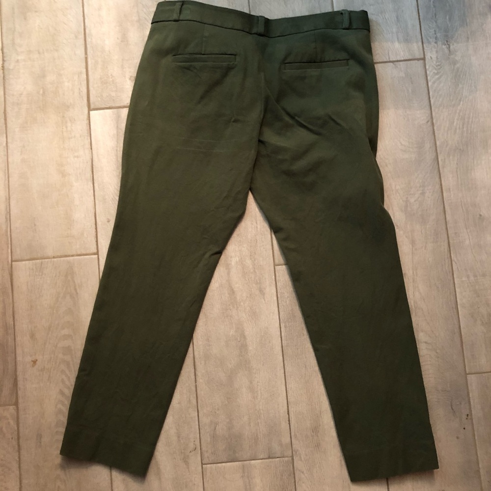 SLOAN ARMY GREEN BANANA REPUBLIC PANTS